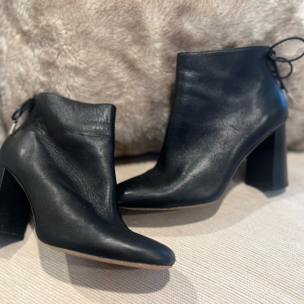 INC International Concepts Black Booties